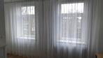 Witte gordijnen lichtdoorlatend, Ophalen, 200 cm of meer, Wit, Zo goed als nieuw