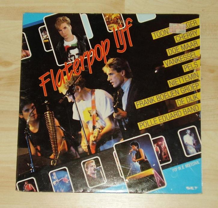 LP - various - Flaterpop Lijf (2LP), Cd's en Dvd's, Vinyl | Pop, Gebruikt, 1960 tot 1980, 12 inch, Ophalen of Verzenden