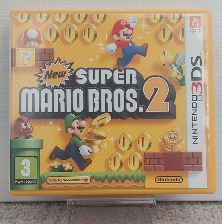 New Super Mario Bros. 2 voor Nintendo 3DS (met doosje), Spelcomputers en Games, Games | Nintendo 2DS en 3DS, Zo goed als nieuw
