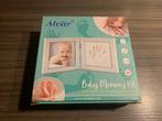 Alvar Baby Memory Kit - Nieuw - gipsafdruk + fotolijst, Ophalen of Verzenden, Nieuw, Kraamcadeau