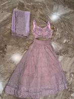 Roze Lehenga set, Kleding | Dames, Overige typen, Nieuw, Roze, Ophalen