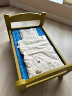 Poppenbedje met Konges Slojd beddengoed, Kinderen en Baby's, Ophalen, Zo goed als nieuw, Babypop