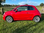 Fiat 500 1.2 Lounge 2012 Rood, Auto's, Voorwielaandrijving, 1242 cc, 4 cilinders, 840 kg