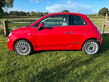 Fiat 500 1.2 Lounge 2012 Rood beschikbaar voor biedingen