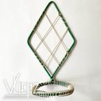 Vintage, retro, midcentury plantenhanger, wandhanger draad, Ophalen of Verzenden, Huis en Inrichting