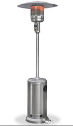 terrasverwarmer RVS 14000 Watt op gas, Ophalen, Gebruikt, Gas