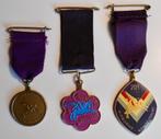 3 medailles Airborne mars, Nederland, Overige soorten, Ophalen of Verzenden, Lintje, Medaille of Wings