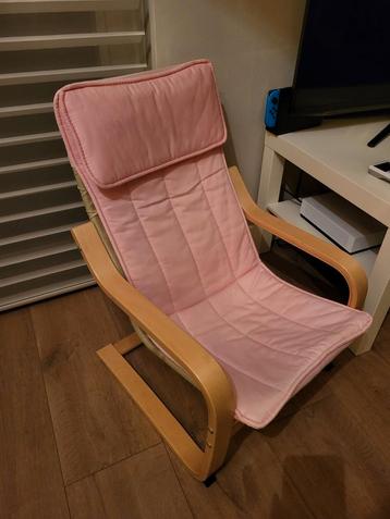 Ikea Relaxstoel - Roze Bekleding voor kinderen beschikbaar voor biedingen
