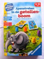 Apenstreken in de getallenboom - Ravensburger, Hobby en Vrije tijd, Gezelschapsspellen | Bordspellen, Een of twee spelers, Ophalen of Verzenden