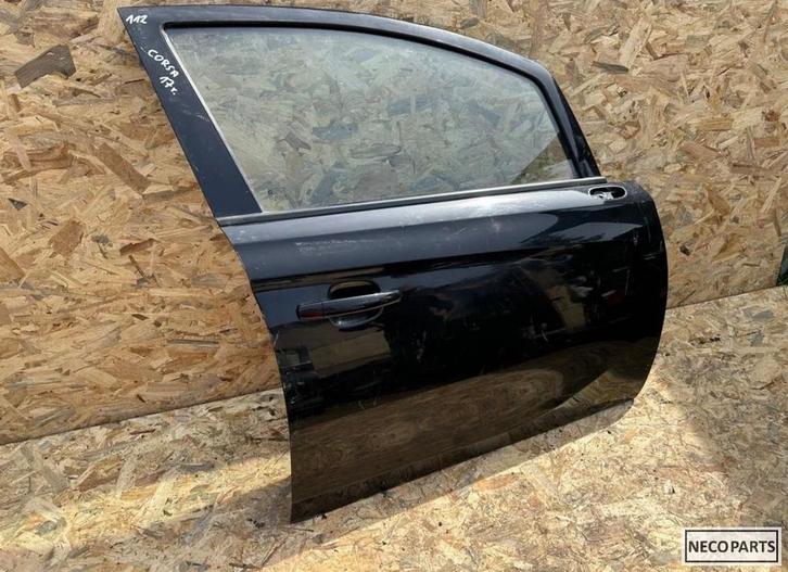 OPEL CORSA E PORTIER DEUR RECHTS COMPLEET ORIGINEEL, Auto-onderdelen, Carrosserie en Plaatwerk, Achterklep, Opel, Achter, Gebruikt