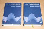 Beton Kalender 2007 - Deel 1 & 2 - Verkehrsbauten, Flächentr, Boeken, Techniek, Ophalen of Verzenden, Zo goed als nieuw