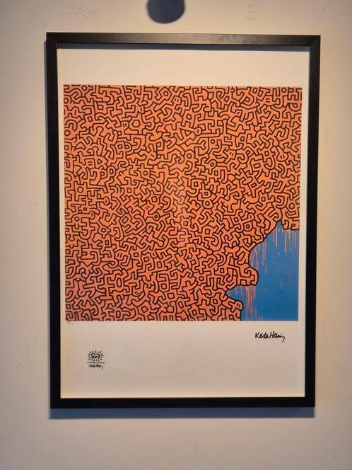Keith Haring Litho, Antiek en Kunst, Kunst | Litho's en Zeefdrukken, Ophalen