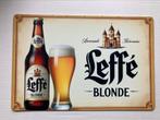 Leffe Reclamebord 30 bij 20, Verzamelen, Biermerken, Ophalen of Verzenden, Zo goed als nieuw