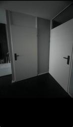 Gratis ophalen 2x opdekdeuren, Ophalen of Verzenden, Zo goed als nieuw, Binnendeur, 200 tot 215 cm