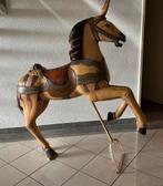 Prachtig groot carroussel houten paard., Antiek en Kunst, Ophalen