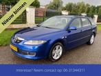 Zeer Nette Mazda 6 2.0 Sportbreak  nieuwe apk Airco, Stof, 4 cilinders, Blauw, Origineel Nederlands
