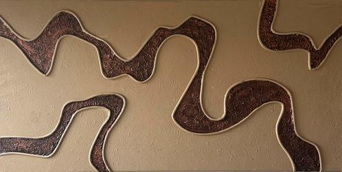 Valera- Abstract- Handgeschilderd- Uniek- XXL, Antiek en Kunst, Kunst | Schilderijen | Abstract, Ophalen of Verzenden
