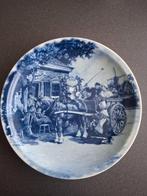 Wandbord delft blauw om op te hangen, Ophalen of Verzenden