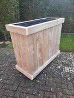 Zelfgemaakte bloembakken van steigerhout op wielen, Ophalen, 100 cm of meer, Nieuw, Balkon