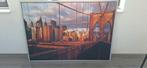 Brooklyn Bridge Ikea 100x140, Ophalen, 125 cm of meer, Zo goed als nieuw, Schilderij