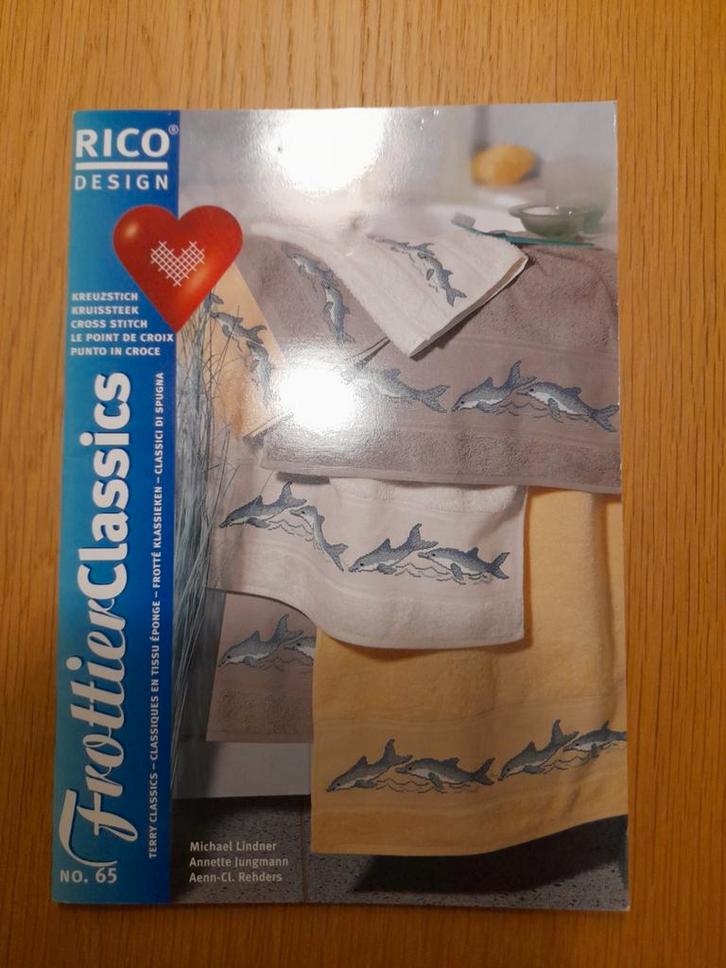 Rico Design Frottier Classics Borduurpatroon nr. 65, Hobby en Vrije tijd, Borduren en Borduurmachines, Gebruikt, Patroon, Handborduren