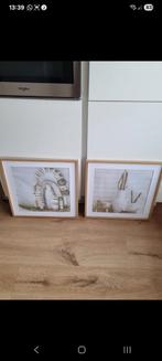 2x zgan fotolijsten H&M te koop 50 x 50, Huis en Inrichting, Woonaccessoires | Lijsten, Ophalen, Zo goed als nieuw, Minder dan 50 cm