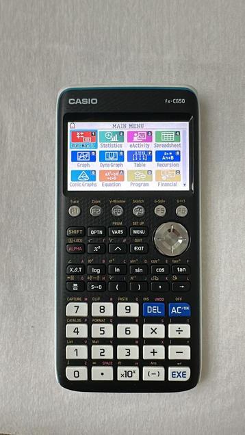 CASIO fx-CG50 Grafische Rekenmachine met Examenstand beschikbaar voor biedingen