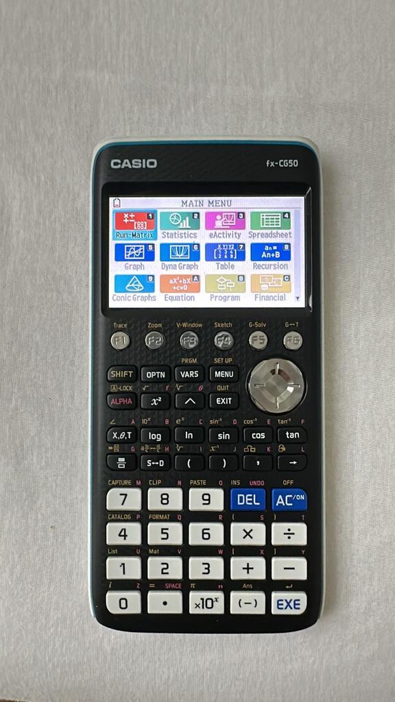 CASIO fx-CG50 Grafische Rekenmachine met Examenstand, Diversen, Rekenmachines, Gebruikt, Ophalen