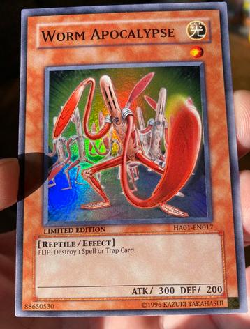 Yu-Gi-Oh! Worm Apocalypse HA01 Limited Ed ! beschikbaar voor biedingen