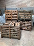 Stook hout in pallet boxen, Minder dan 3 m³, Ophalen