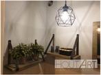 Set leren plankdragers donkerbruin, Huis en Inrichting, Info@hout-art.nl, Nieuw, Ophalen of Verzenden, Hoeves 3 in Schijndel
