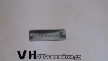 Ford Mondeo chrome type plaat beschikbaar voor biedingen