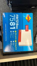 Fritzbox 7581 router modem wifi, Router met modem, Ophalen of Verzenden, Zo goed als nieuw, FRITZ!box