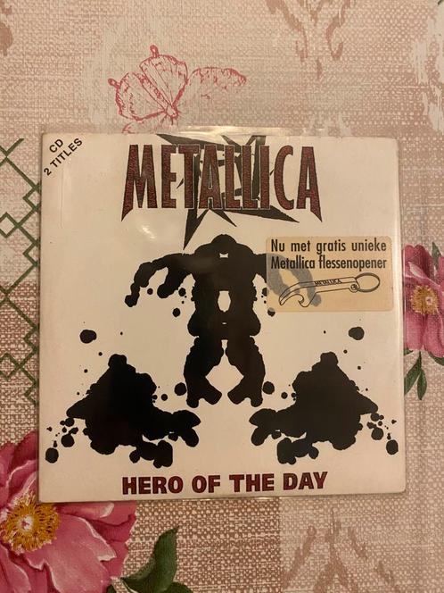 Metallica Hero of the Day CD + zeldzame sticker, Cd's en Dvd's, Cd's | Hardrock en Metal, Ophalen of Verzenden
