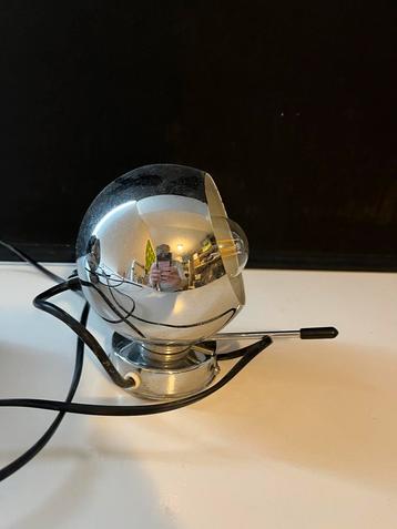 Vintage set chromen eyeball wandlampen Gepo? Herda? beschikbaar voor biedingen