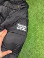 Burberry Puffer Jacket - Stijlvol en Warm!, Kleding | Heren, Jassen | Zomer, Ophalen, Zwart, Overige maten, Zo goed als nieuw