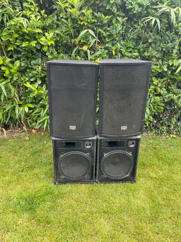 PA Speakers - 4 stuks - 350 Watt beschikbaar voor biedingen