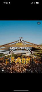 Franky Rizardo ‍️10hrs 6x ticket dag, Tickets en Kaartjes, Evenementen en Festivals, Drie personen of meer
