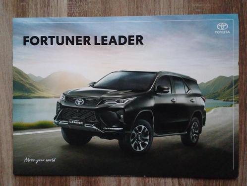Toyota Fortuner Leader brochure uit Thailand, Boeken, Auto's | Folders en Tijdschriften, Zo goed als nieuw, Toyota, Verzenden