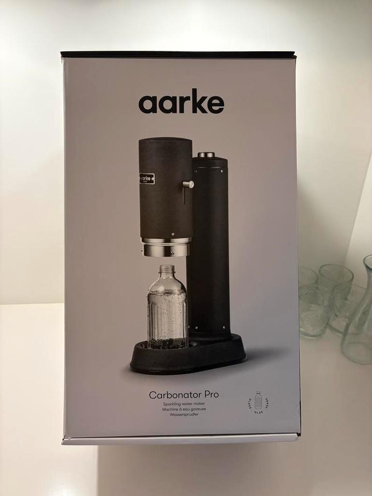 Aarke Carbonator Pro - Zwart, Witgoed en Apparatuur, Bruiswatermachines, Nieuw, Ophalen