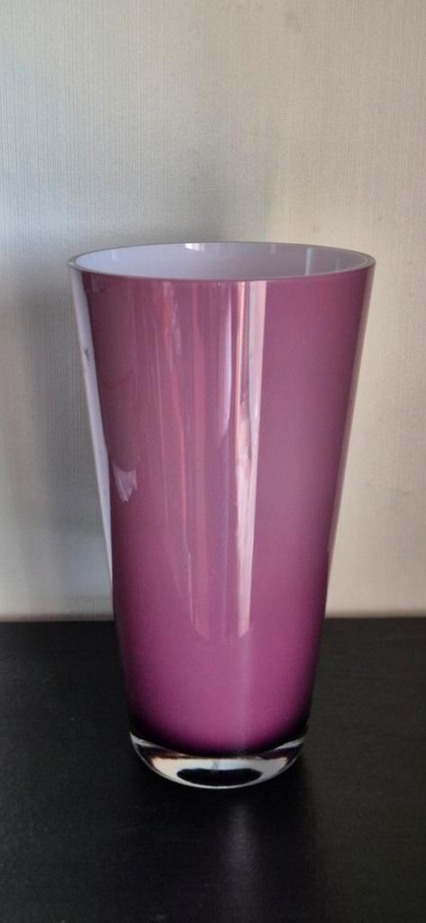 Villeroy & Boch Numa vaas lila, paars 25 cm, Huis en Inrichting, Woonaccessoires | Vazen, Zo goed als nieuw, Overige kleuren, Minder dan 50 cm