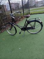 Mooie zwarte omafiets met handrem 3 versnellingen, 56 cm of meer, Ophalen, Zo goed als nieuw, Handrem