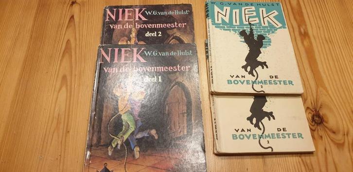 Niek van de bovenmeester van W.G. van der Hulst., Boeken, Kinderboeken | Jeugd | onder 10 jaar, Gelezen, Fictie algemeen, Ophalen of Verzenden