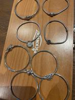 Pandora bangels., Ophalen of Verzenden, Zo goed als nieuw, Zilver, Pandora