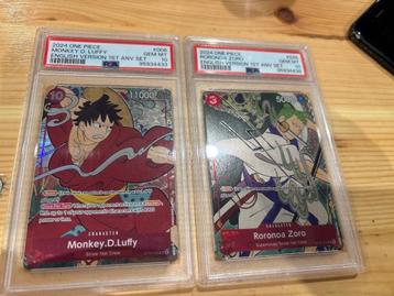one piece st10-006 & op01-025 psa 10 beschikbaar voor biedingen