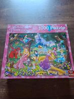 King Disney Princess puzzel 1000 stukjes, Ophalen of Verzenden, 500 t/m 1500 stukjes, Zo goed als nieuw, Legpuzzel