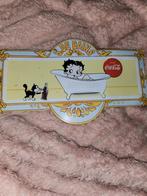 Origineel Betty boop Coca-Cola blikken plaat, Verzenden, Zo goed als nieuw, Poster