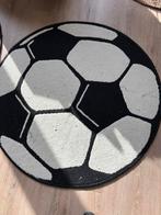 Vloerkleden in de vorm van een voetbal, 2 stuks, Huis en Inrichting, Stoffering | Tapijten en Kleden, Ophalen, Gebruikt, Rond