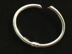 Armband zilver (925), mooi strak model en goed scharnierend!, Ophalen of Verzenden, Nieuw, Zilver, Zilver