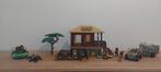 Playmobil Safari verzorgingspost, jeep en hovercraft, Ophalen of Verzenden, Gebruikt